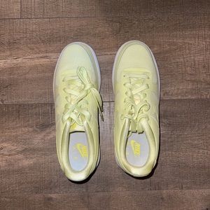 Yellow Nike Air Force 1’s